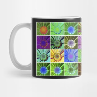 Cosmos Flower Collage Mug